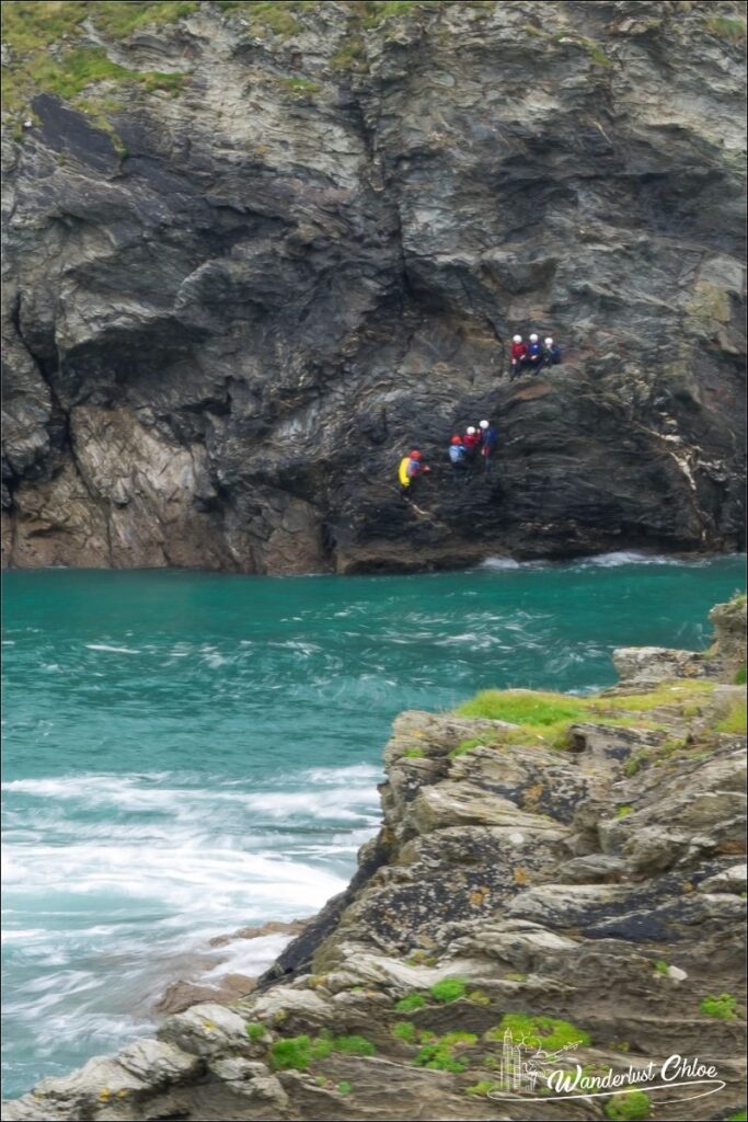 Are you brave enough to go coasteering in Cornwall