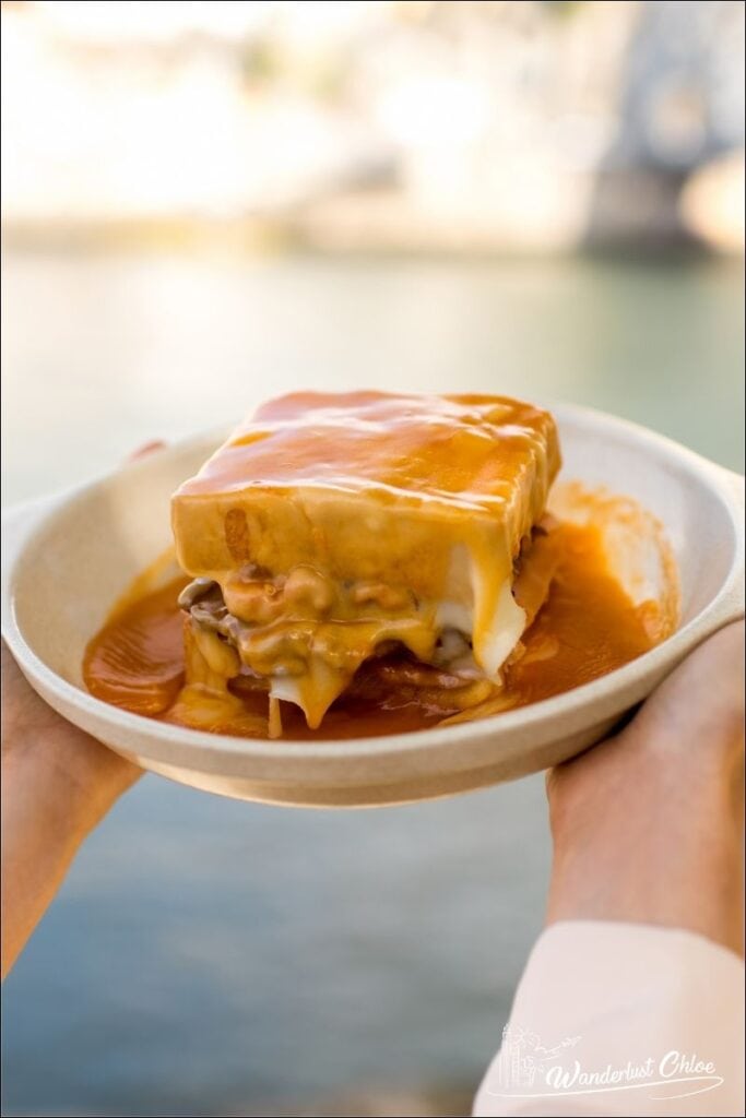 Francesinha sandwich