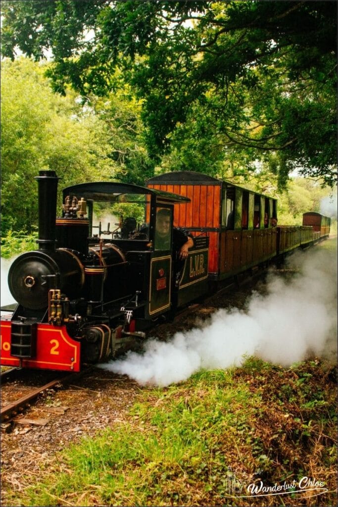 Lappa Valley Steam Railway is one of the best things to do in North Cornwall for families