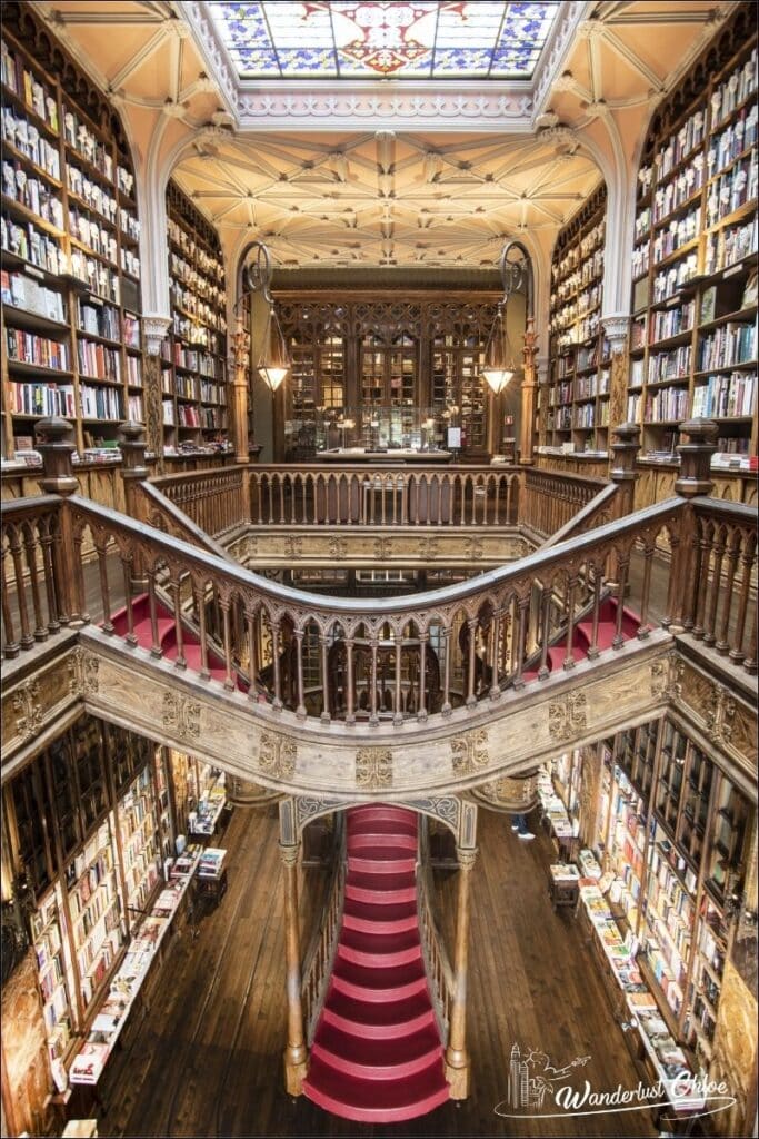 Livraria Lello bookshop in Porto