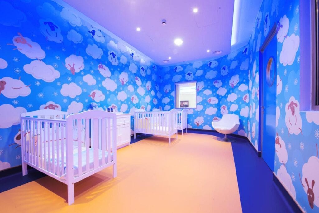 Olympic Lagoon Resort Paphos baby room