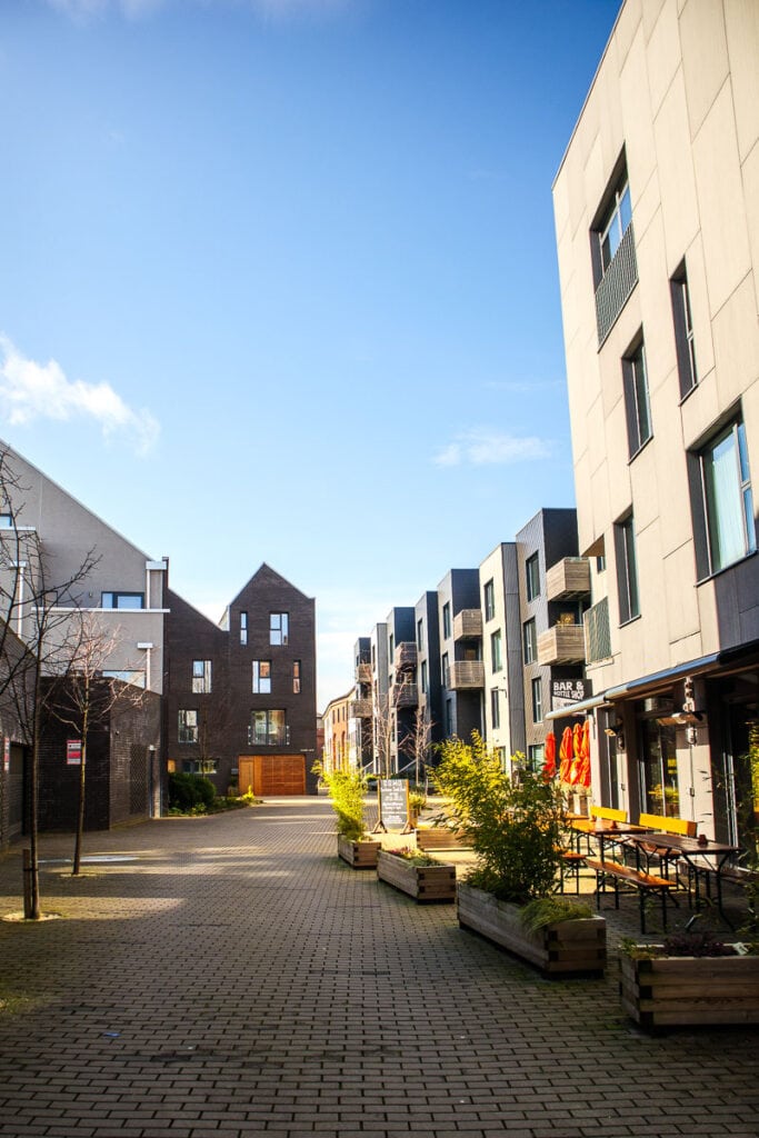 Passive houses in Kelham Island