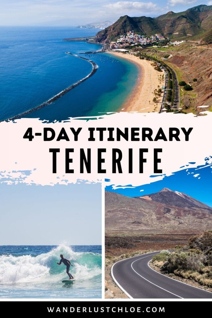 tenerife itinerary