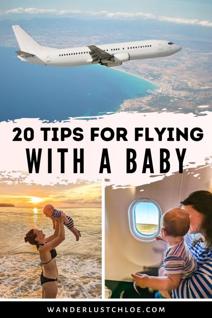 tips for flying with a baby