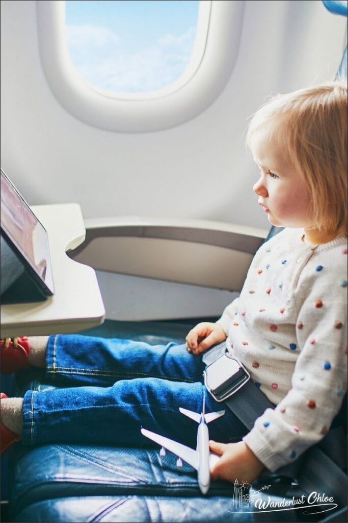 tips for flying with a toddler