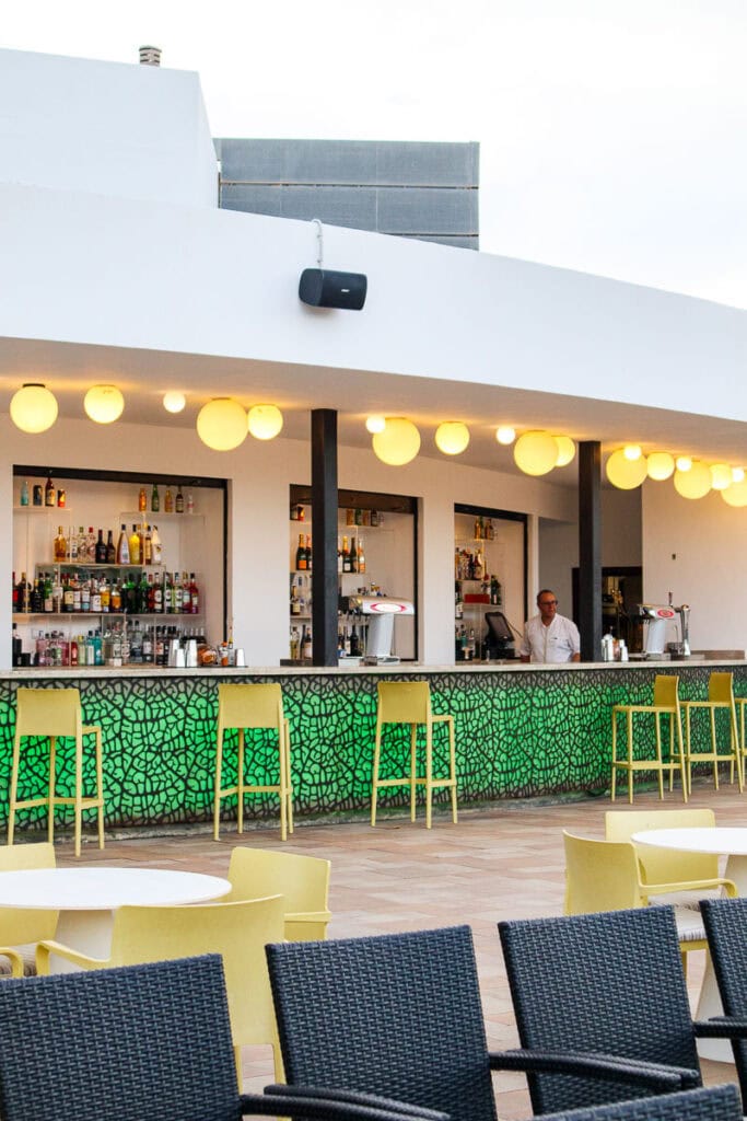 bar at Grand Palladium Ibiza