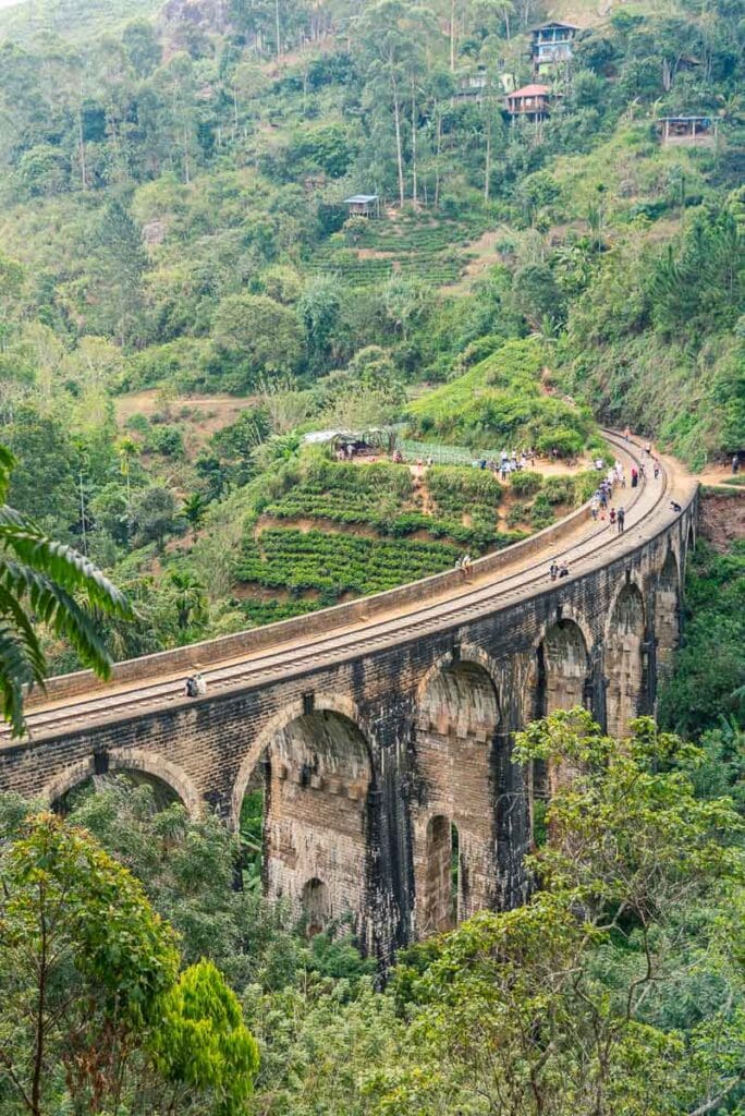 9 arch bridge view