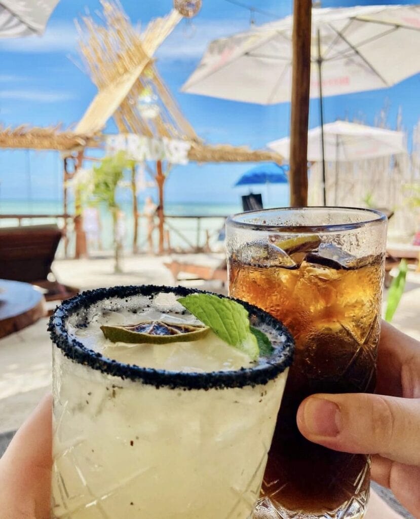 Cocktails at Carolinda Beach Club