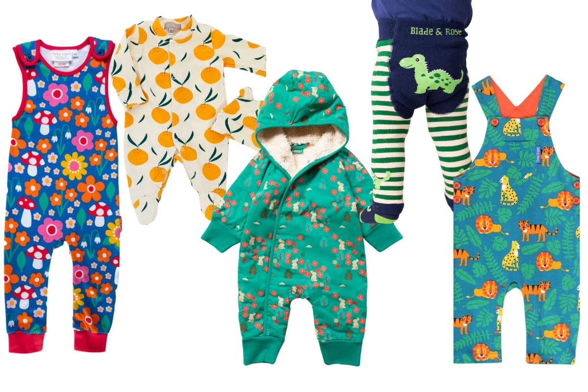 colourful baby clothes