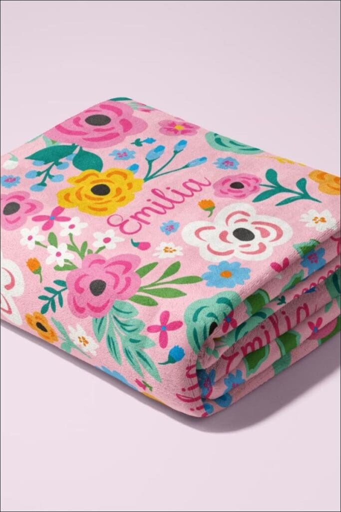 personalised baby blankets