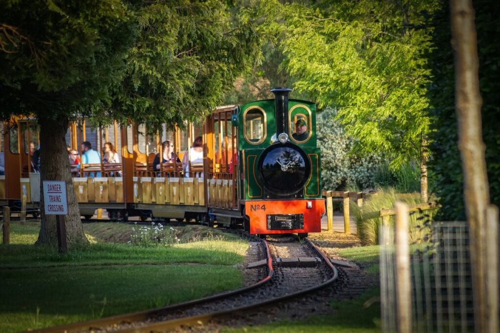 Train at Cotswold Wildlife Park