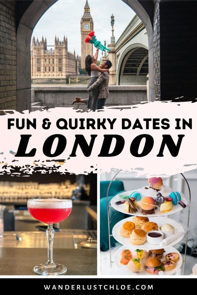 fun quirky dates in london