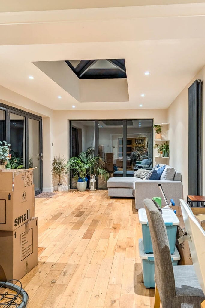 Unpacking into our new home