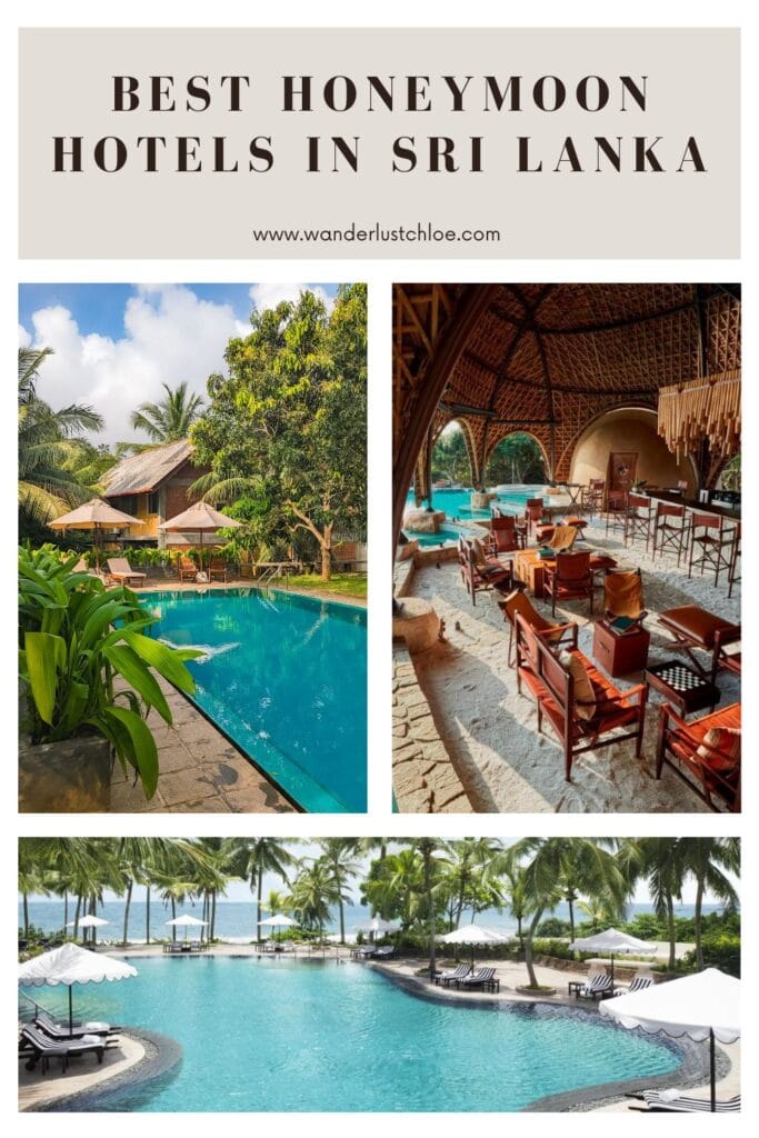 best honeymoon hotels in sri lanka