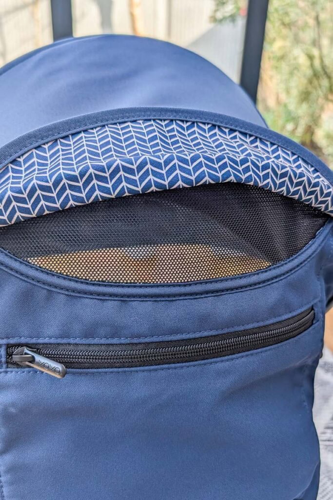The YOYO3 has a new ventilation panel