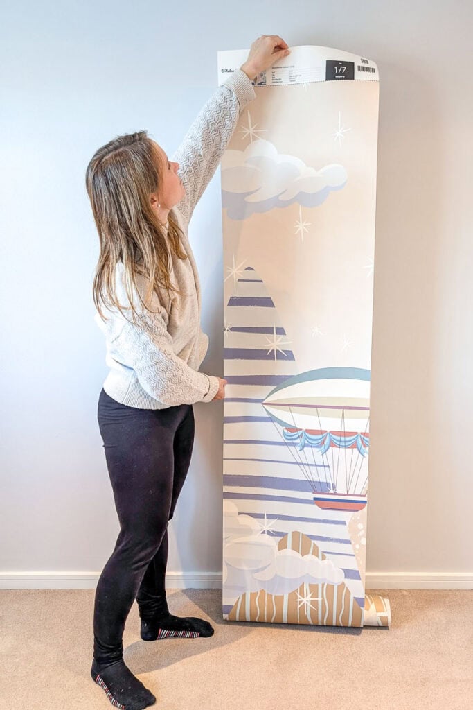 looking at our mural for the first time