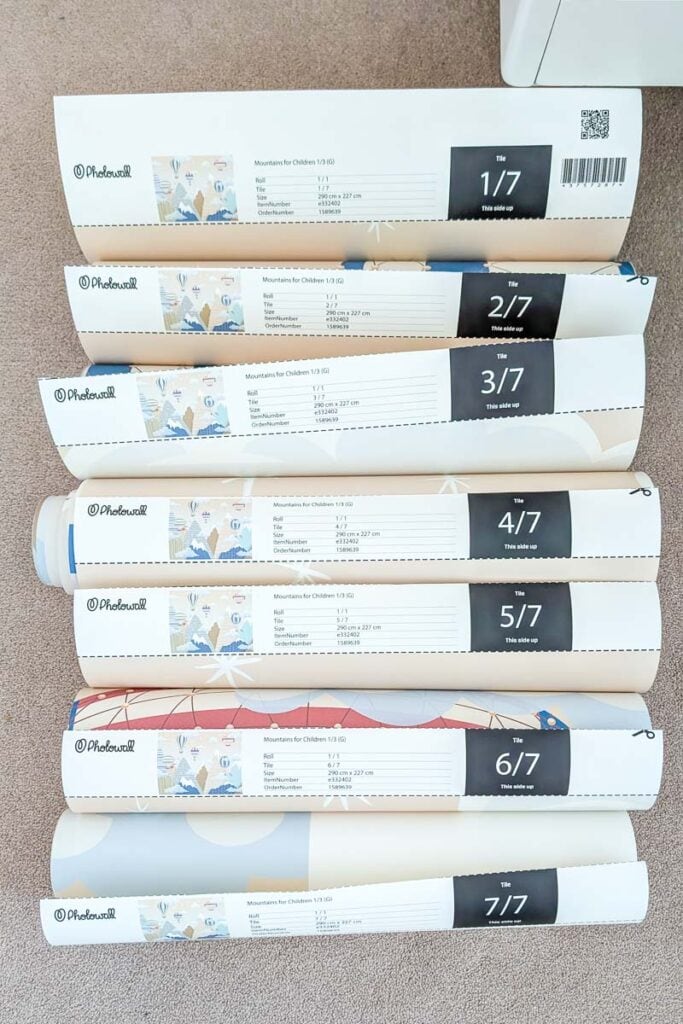 photowall mural pieces
