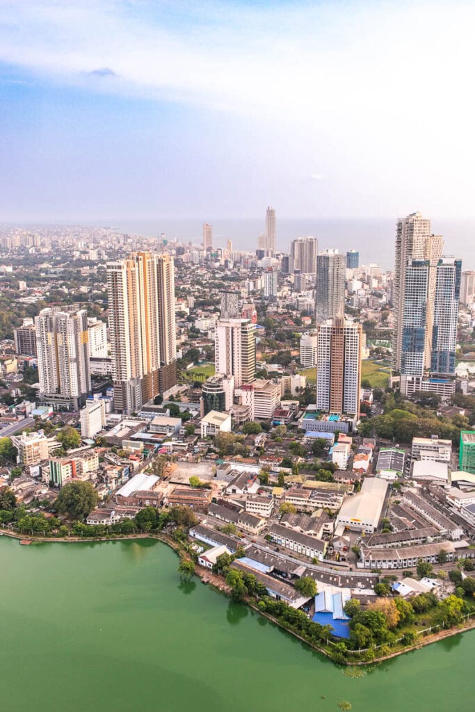 lotus tower view