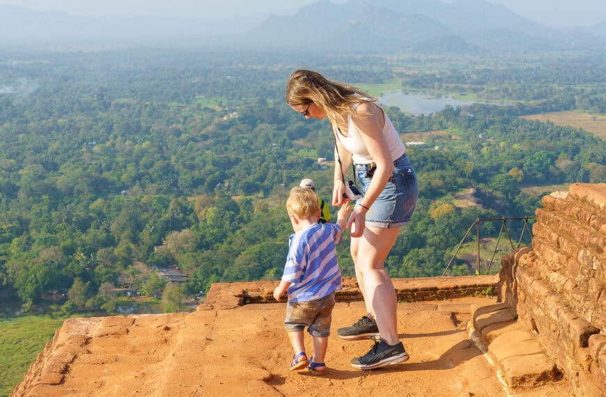 sri lanka with a baby or toddler