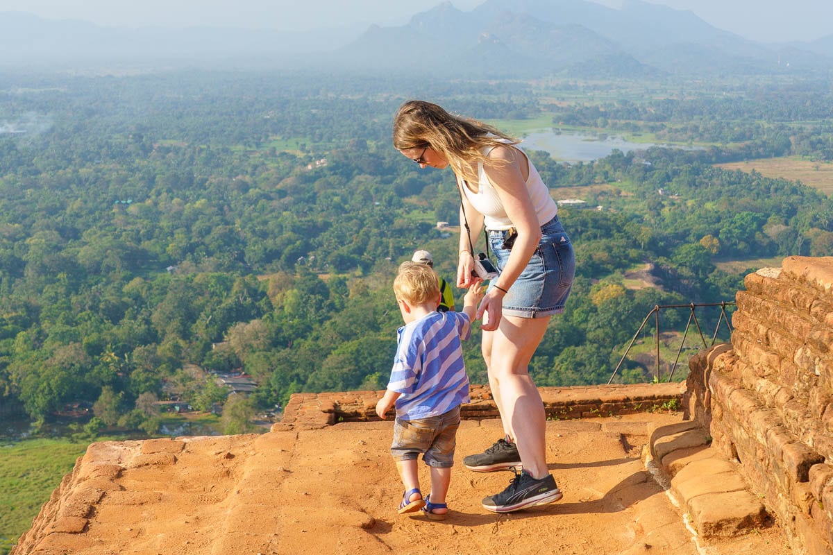 sri lanka with a baby or toddler