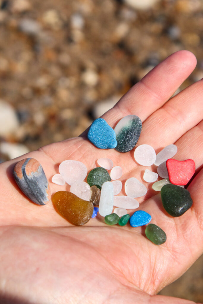 Sea glass in Seaham