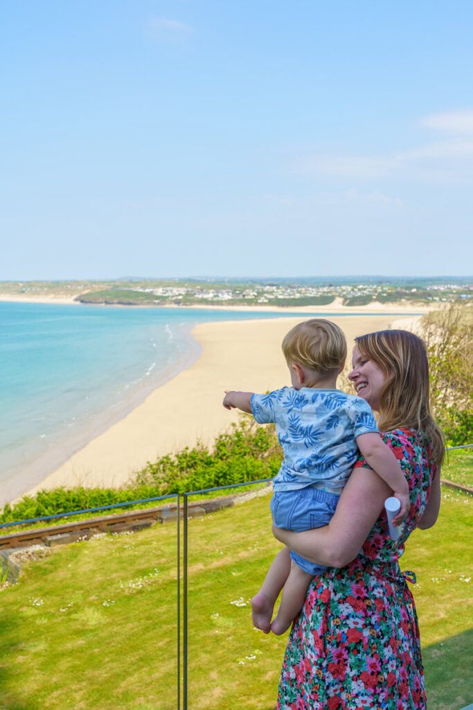 View from Hawkes point, Cornwall