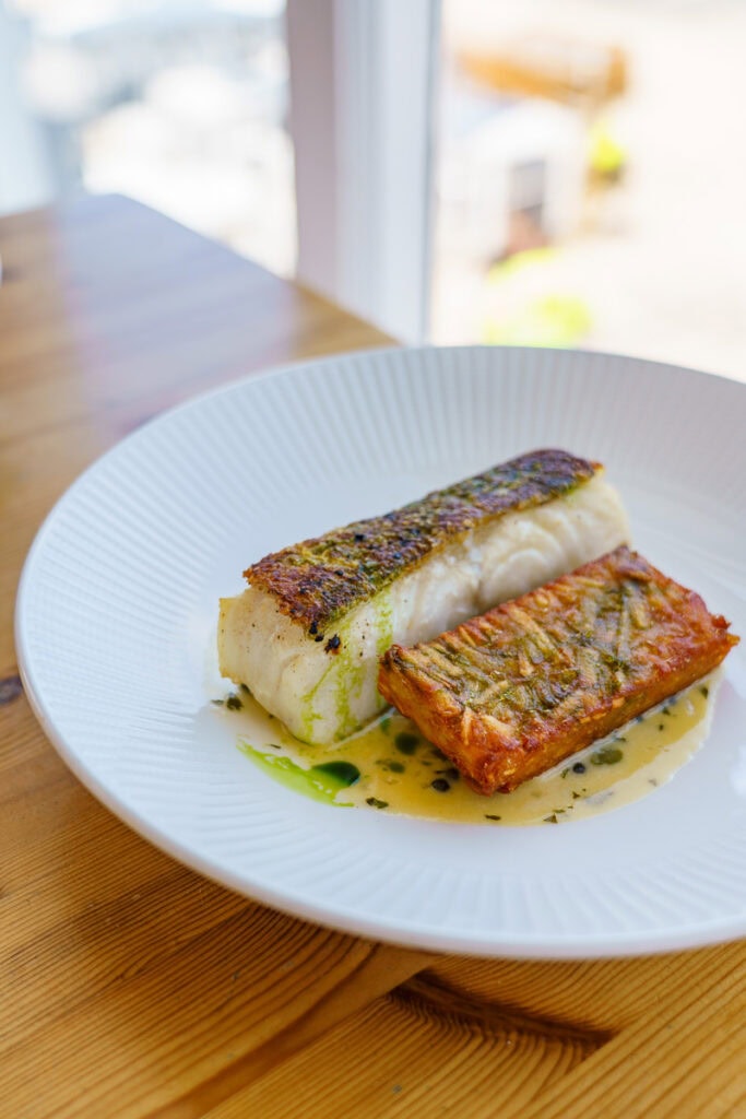 Fish lunch at Porthminster Beach Cafe