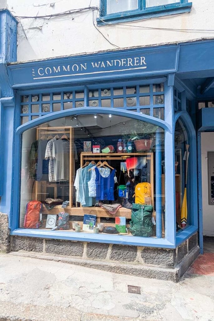 The Common Wanderer shop in St Ives