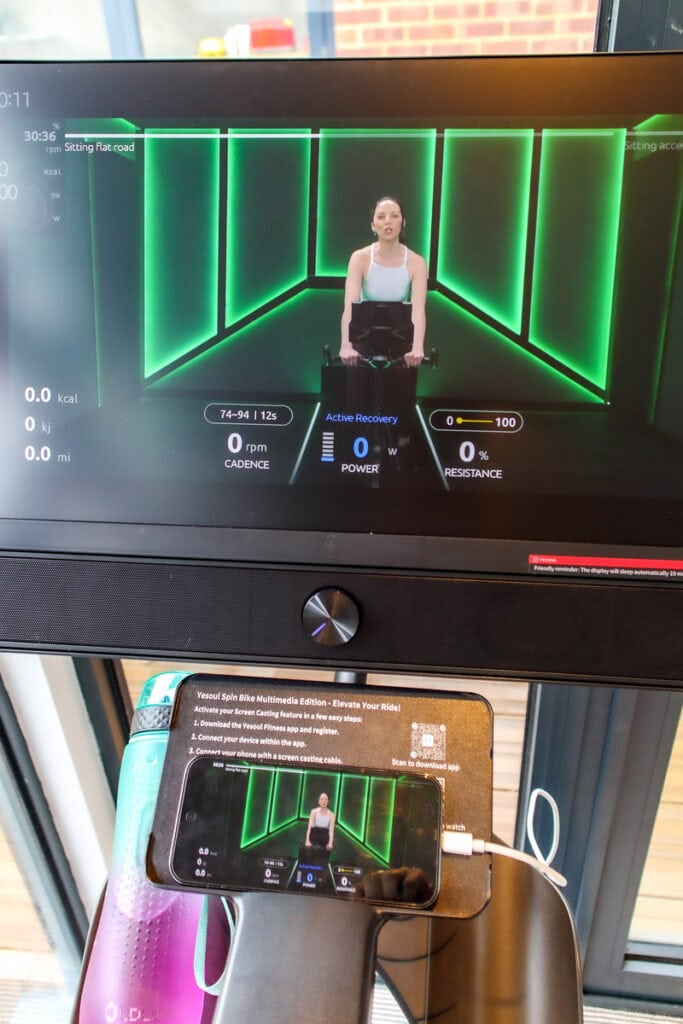 „Yesoul“ programos ekranas