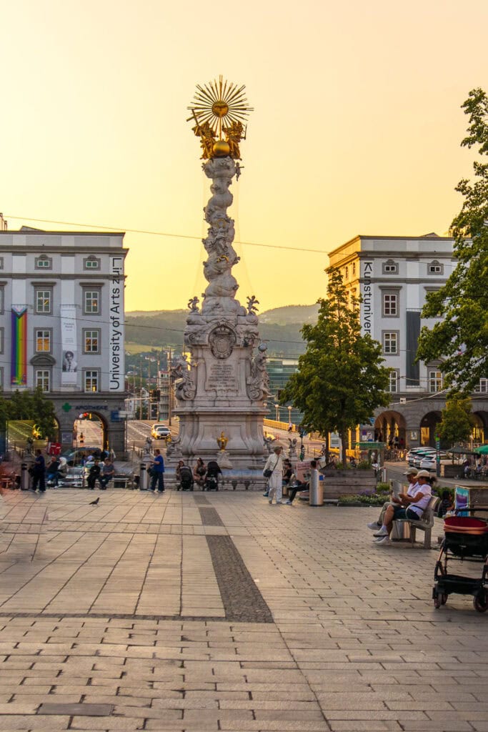 linz sunset