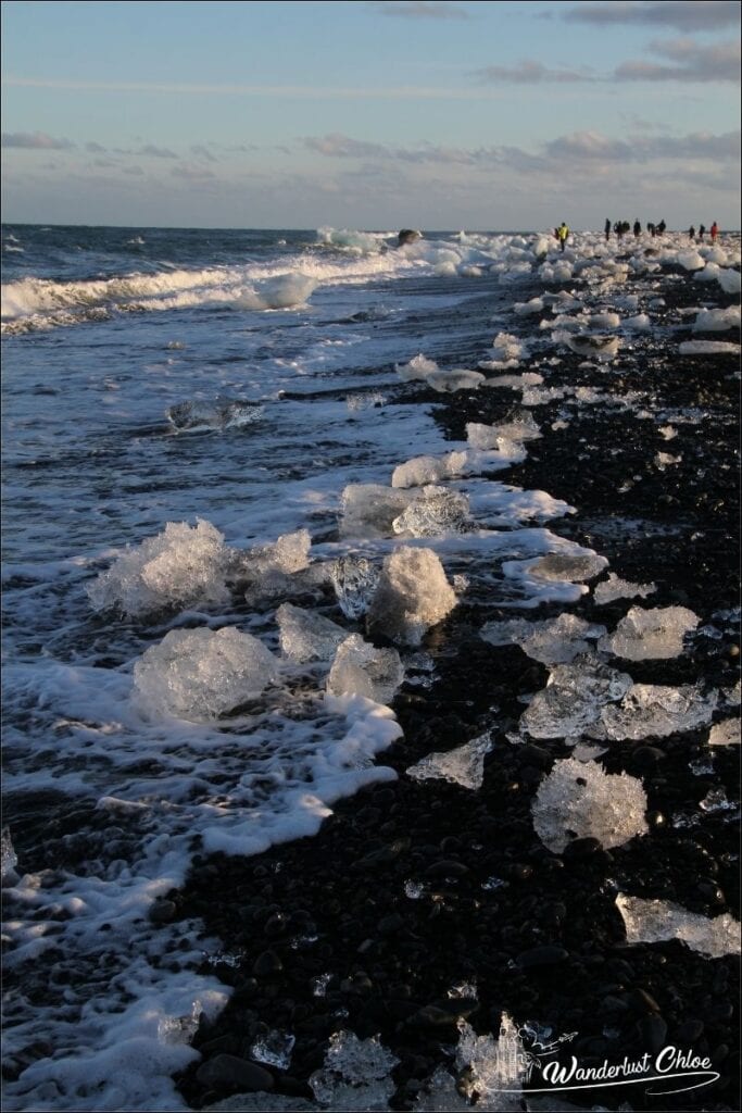 Deimantų paplūdimys, Islandija