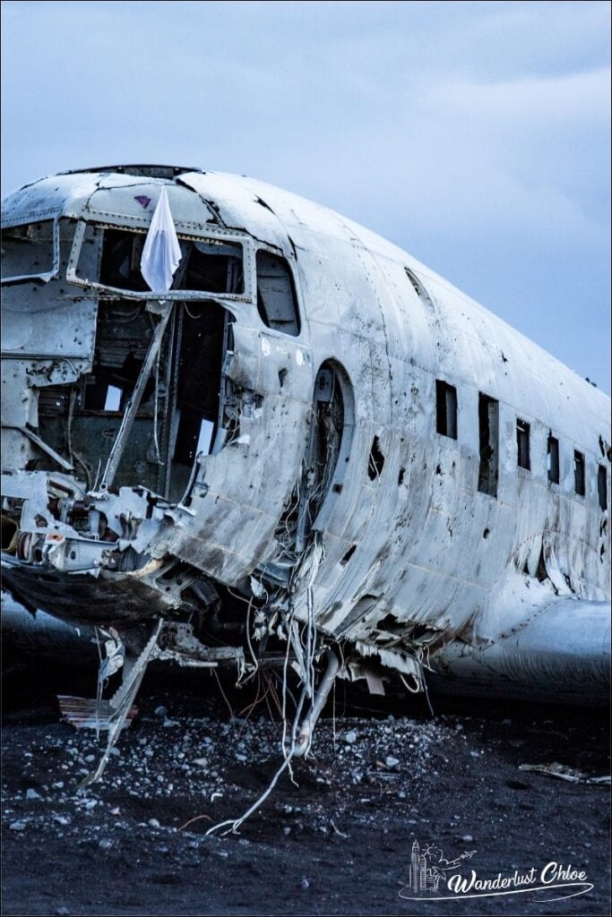 Solheimanduro lėktuvo nuolauža