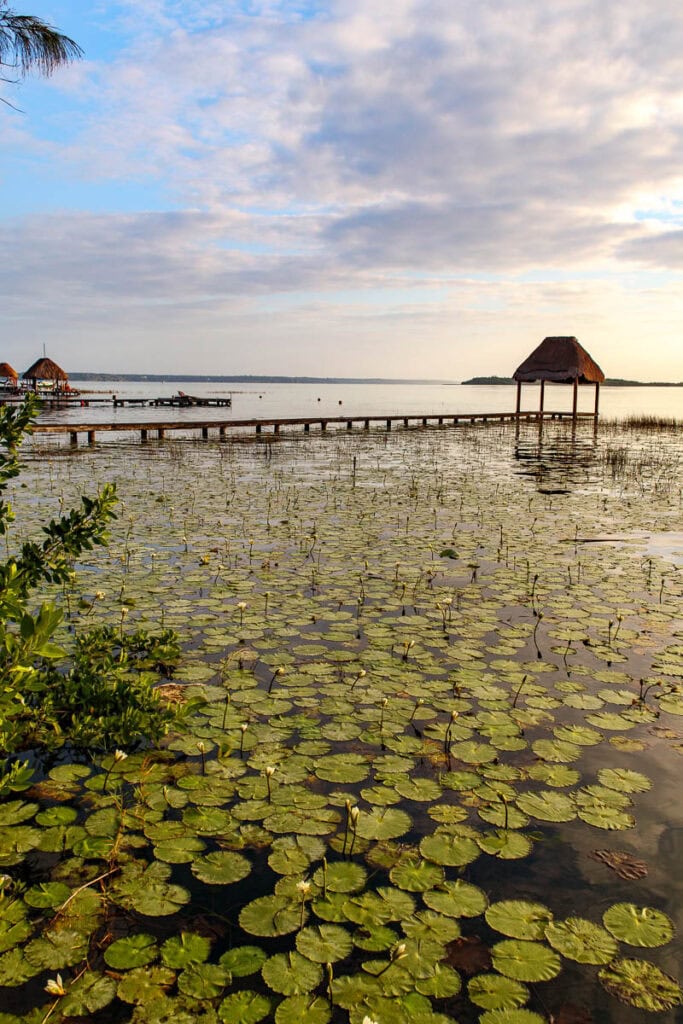 Bacalar lagoon view
