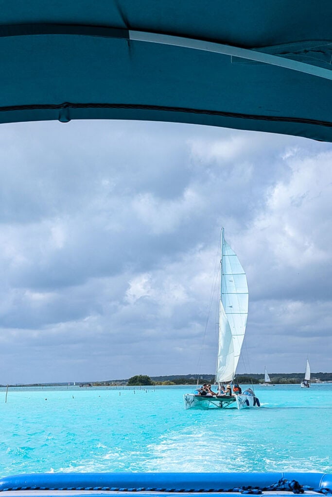 Bacalar sailboat