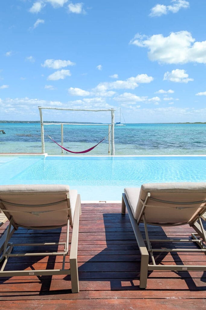 Carmelita Beach Club in Bacalar