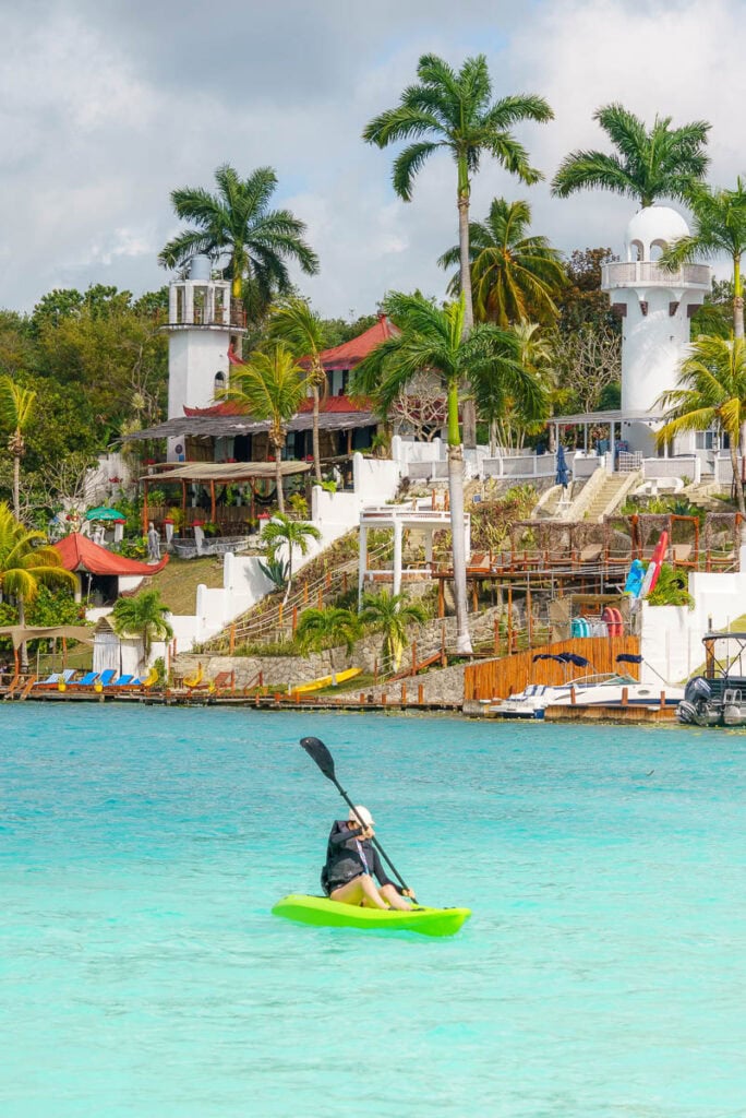 kayak in Bacalar