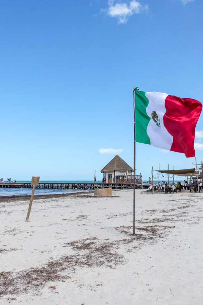 Isla Holbox paplūdimys