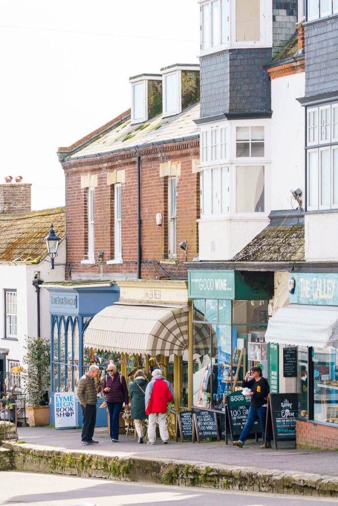 Lyme Regis shops