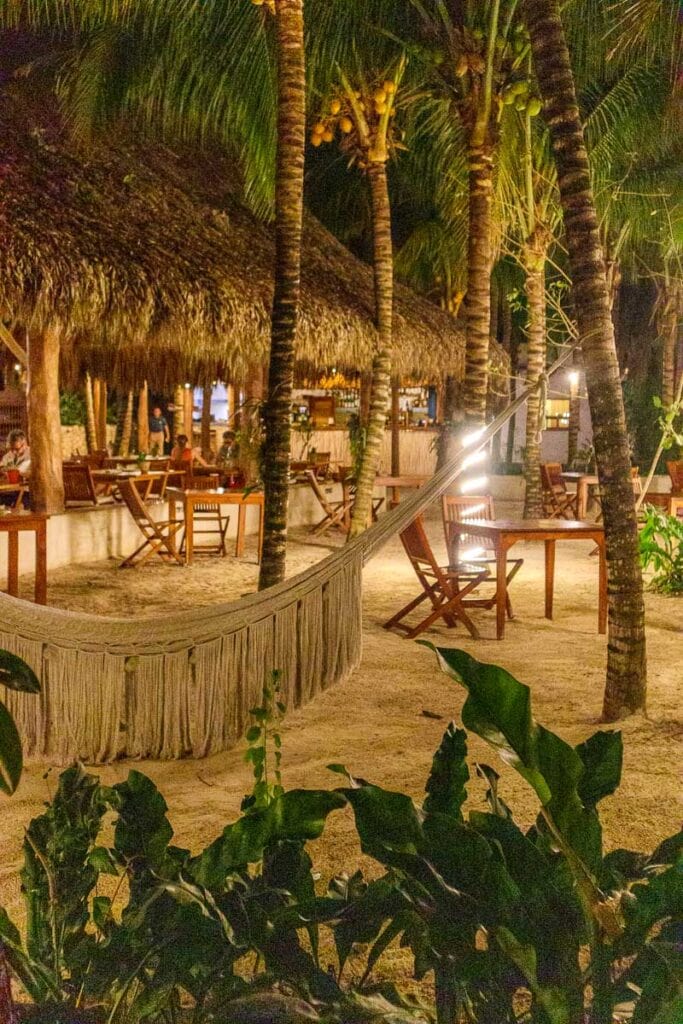 Night time at Wakax Hacienda