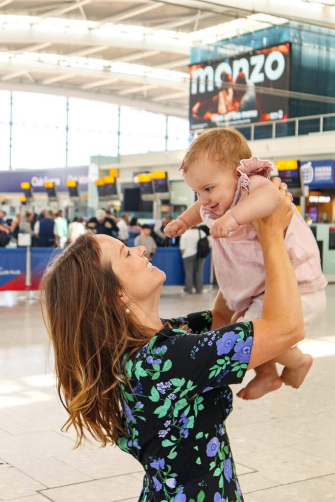 Flying with a baby