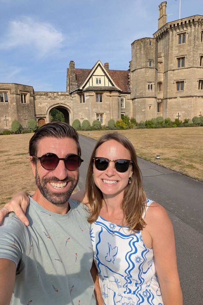 wedding anniversary at Thornbury Castle