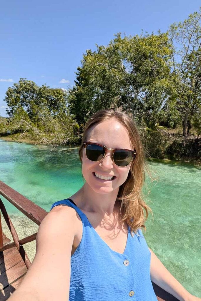 I loved visiting Los Rapidos Bacalar