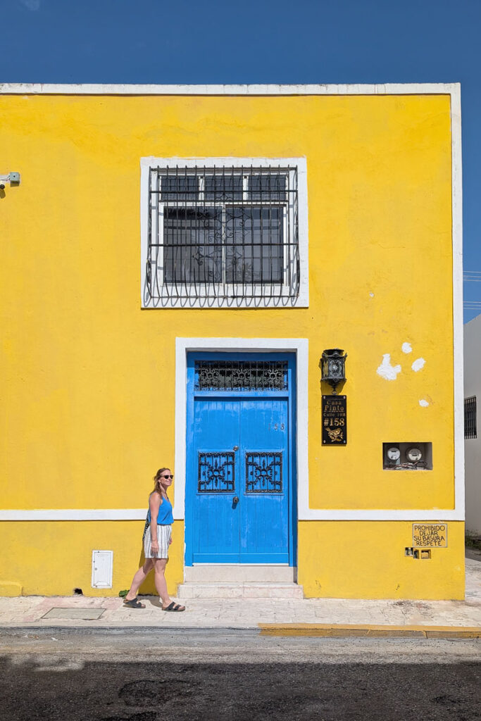 colourful mexico streets