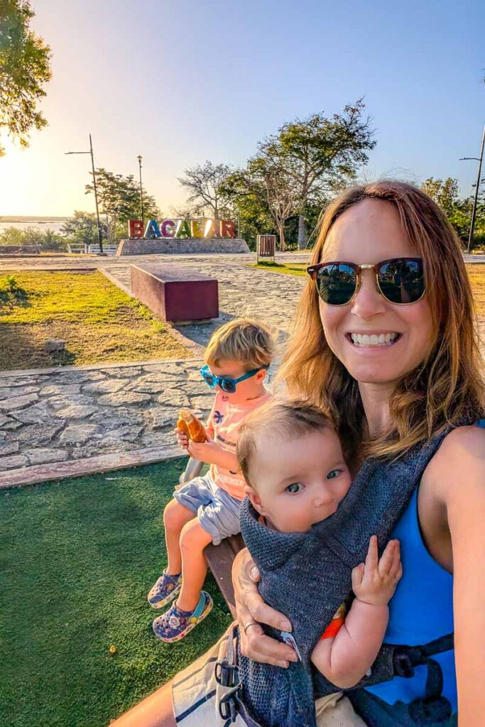 mornings in mexico with kids