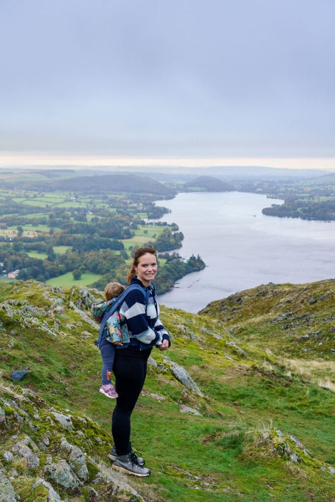 hiking hallin fell