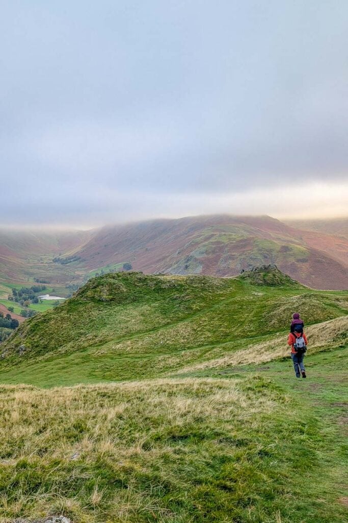 hiking with kids lake district