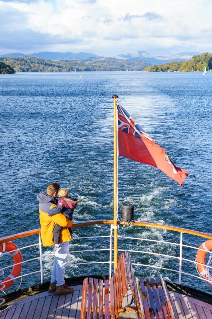 windermere cruise with kids